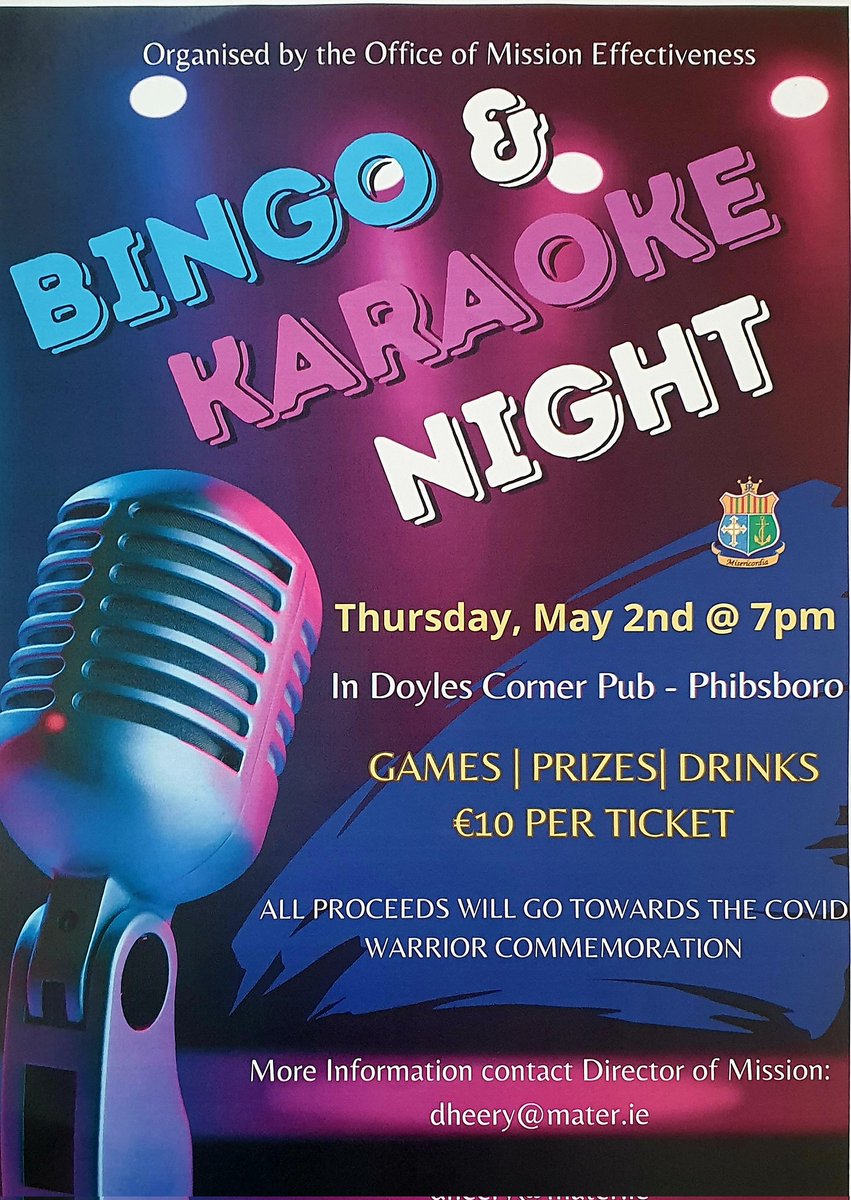 A fabulous evening of entertainment in aid of the Covid Warriors @MaterTrauma Well done @heeryd and @suzannedempse10 👏 Calling all Beyoncés and Bublès @ThePillarDublin @LeanMater @AnpMater @MaterHSCPs @MaterFIT @MaterLearn @MaterNursing @Matersurgery @MaterTransform