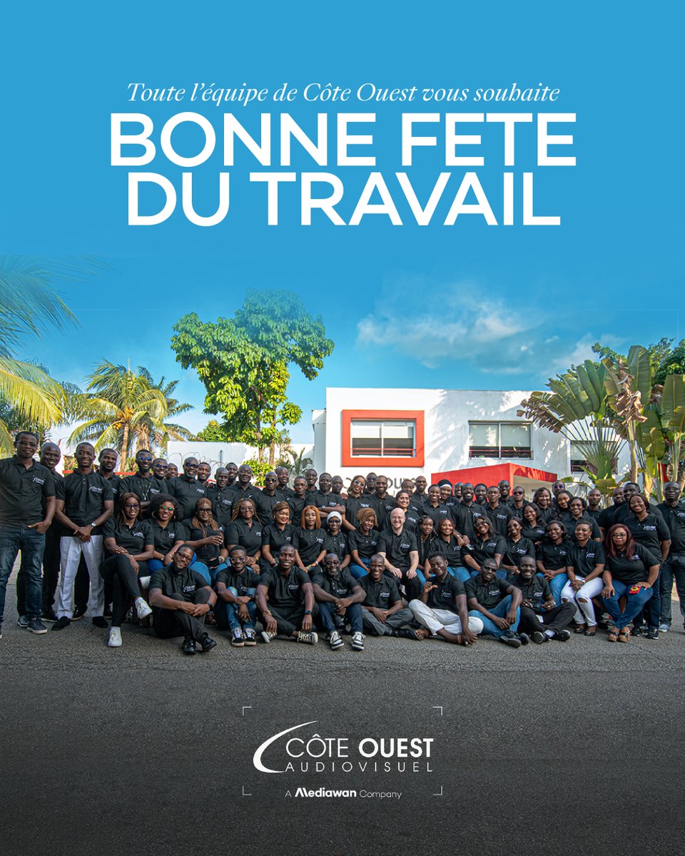 Excellente Fête du 01 Mai à tous et à toutes !

#CôteOuestAudiovisuel #FêteDuTravail #CelebrateWork #01mai #Muguet