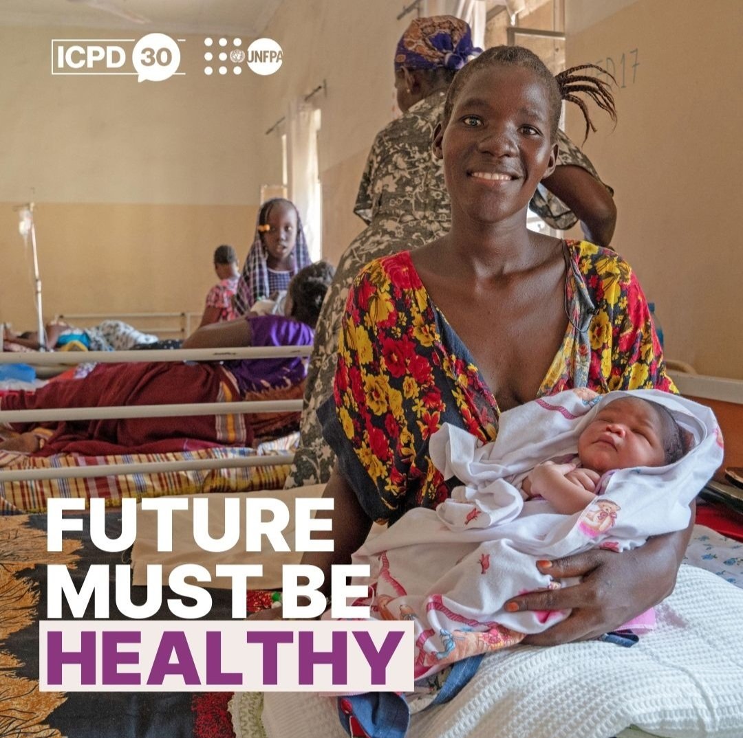 Investing in Sexual reproductive health and rights 🟰 to investing in #OurCommonFuture 

#CPD57 reminds us that we need to build inclusive societies that provide equal access to justice.

See how @UNFPA is working for #OurCommonFuture: unf.pa/cpd57

#ICPD30