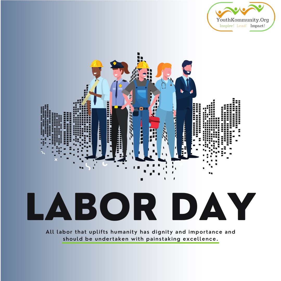 Happy Labours Day to all workers! For being dedicated, hardworking and loyal, you deserve a break on this special day 🙌🏼