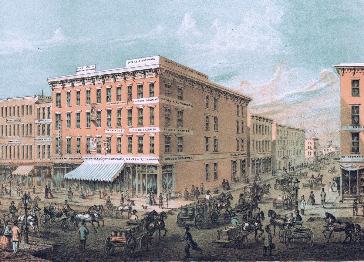 #OtD 1 May 1867 a general strike broke out for a maximum 8-hour working day in Chicago, Illinois. An 8-hour day had been brought in by law, but employers ignored it. After several days, state militia were deployed, and the strike was crushed stories.workingclasshistory.com/article/8119/c…