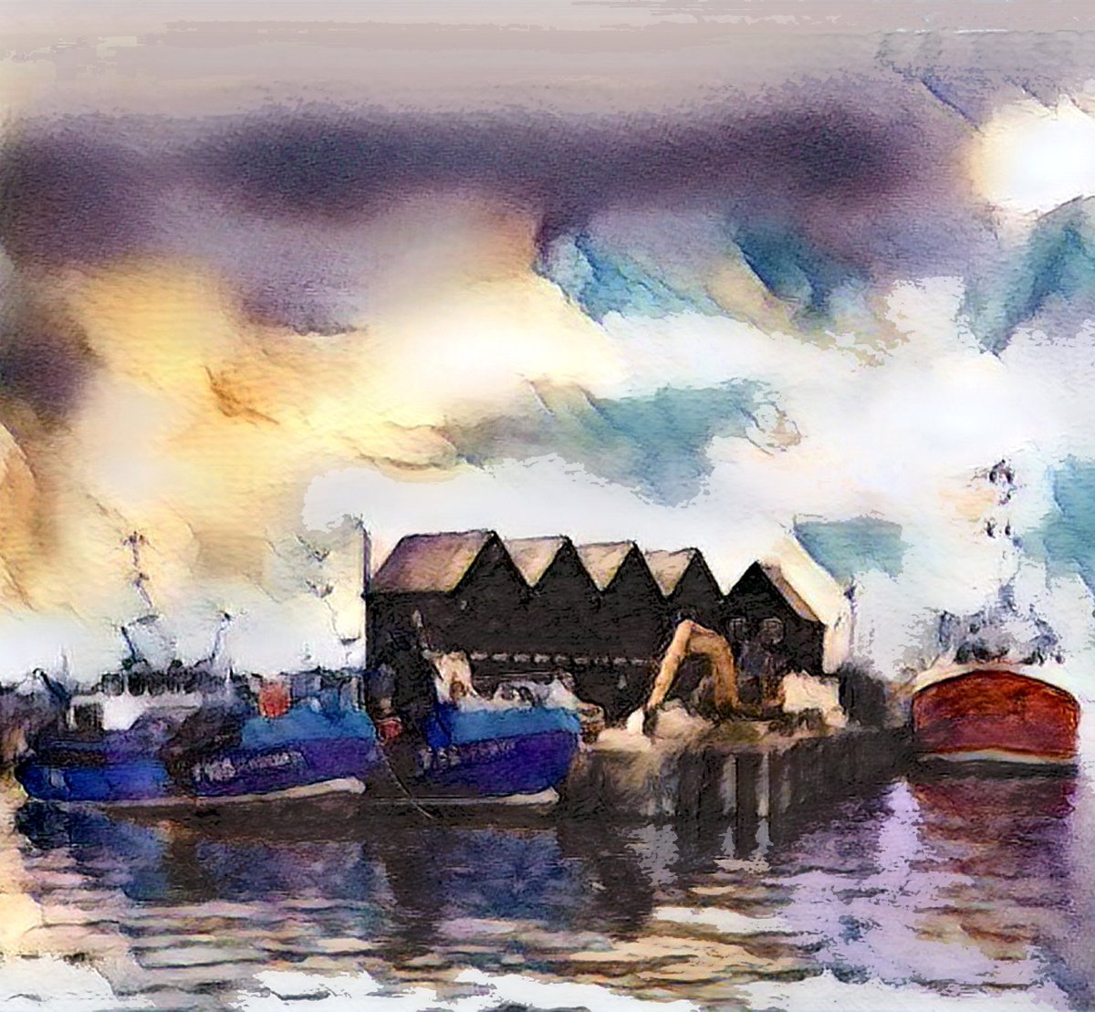 Must go to #Whitstable harbour this bank holiday - lots to see and do love it #harbour #seaside #kentcoast #painting #harbourside #boats #weekend #WednesdayMotivation #waterside #art #artwork #seasidesheds #fun #walking #dayout #waterside #paint #artist #pleasure #seasalter