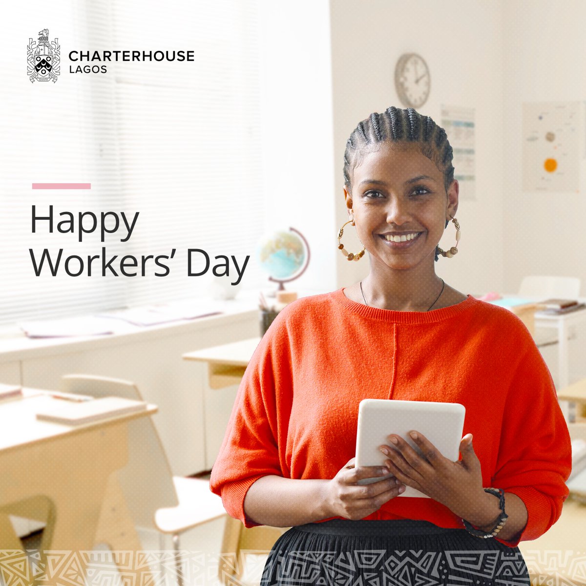 Work is a lifelong pursuit. Happy International Workers' Day to all the dads, mums, professionals, and service providers whose efforts collectively make our world meaningful. #InternationalWorkersDay #Excellence #Integrity #Respect #Service #Work #CharterhouseLagos