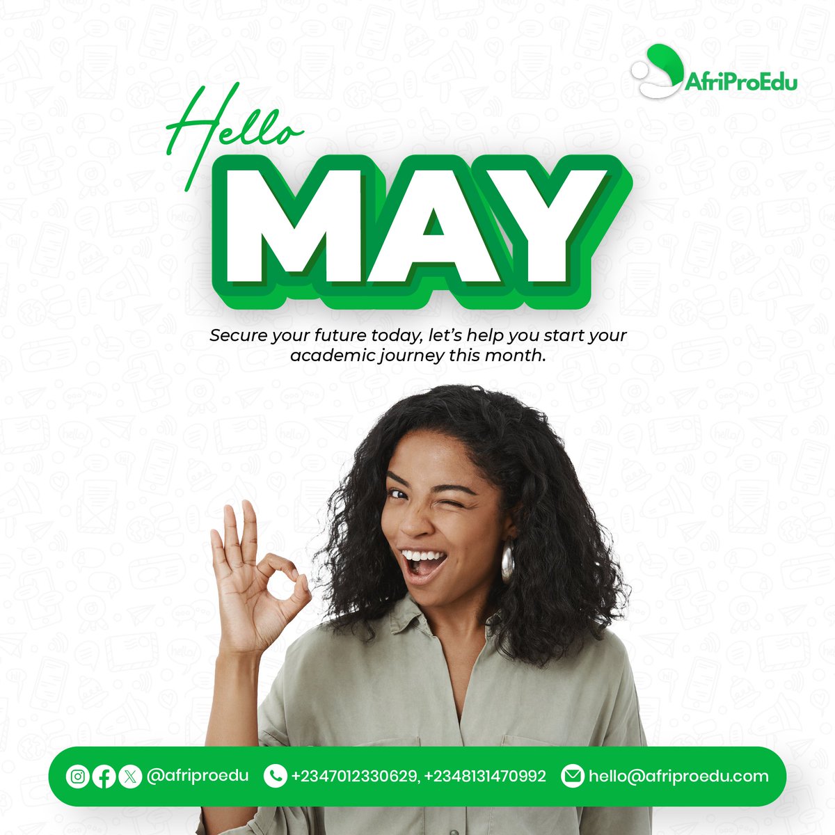 Happy new month fellas!!!
Secure your future with AfriProEdu, let's help start and build your academic journey to finland this month.
#happynewmonth #studyabroad #studyabroad2024 #studyabroadtips #studyinfinland #afriproedu #studyabroadconsultant #travelabroad #academicjourney