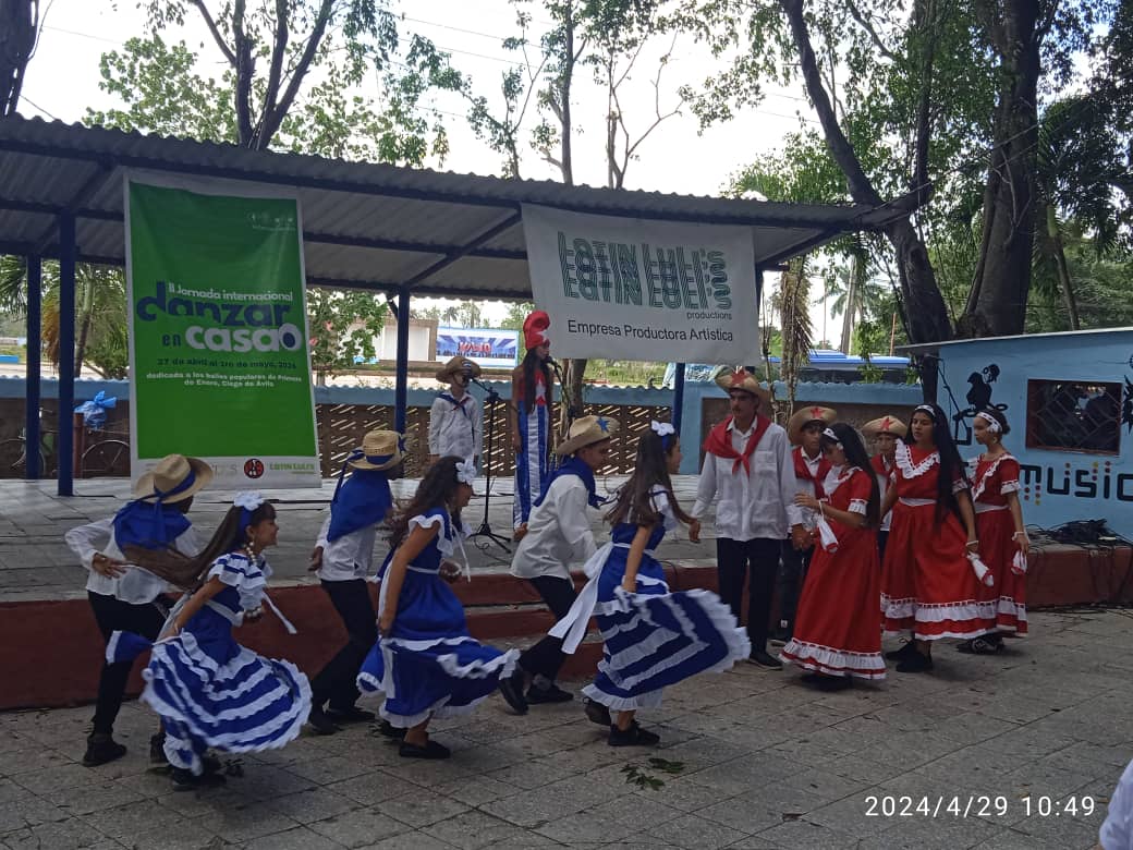 Jornada Internacional Danzar en Casa. 
En esta oportunidad el escogido fue #Majagua, tierra de historia y tradiciones, que se distingue por sus bailes representativos de la campiña cubana.
