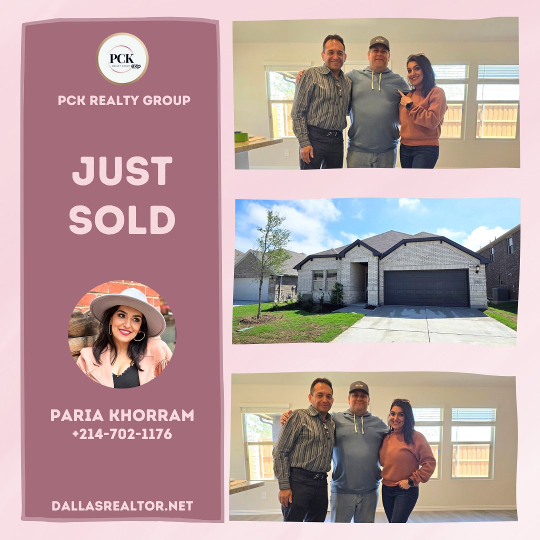 Congratulations, new home owners! 🎉 Here's to new beginnings and countless memories ahead! How do you imagine your dream home?
#McKinneyRealtor #friscorealtor #pckrealtygroup #newhome #closing #closingday