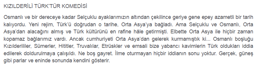 @brkbile Merhum Öztuna, 'Üç beş kalemi kırık dışında Osmanlı’yı reddeden kalmadı' başlıklı makalesinde şöyle yazmış;