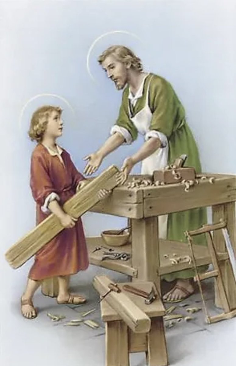 Happy feast day St. Joseph, the worker! Good morning and have a productive day!