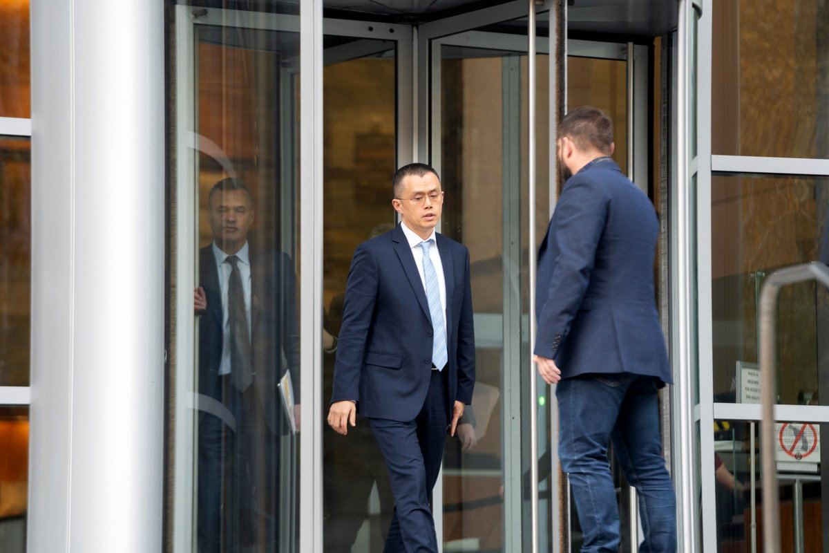 Ex CEO of Binance, CZ, sentenced to 4 months in prison (#Binance - $4.3 billion fine. #CZ - 4 months in prison, coincidence?) after plea deal for violating U.S. money laundering laws. @cz_binance is one of the figures that have contributed the most to the #crypto world since…