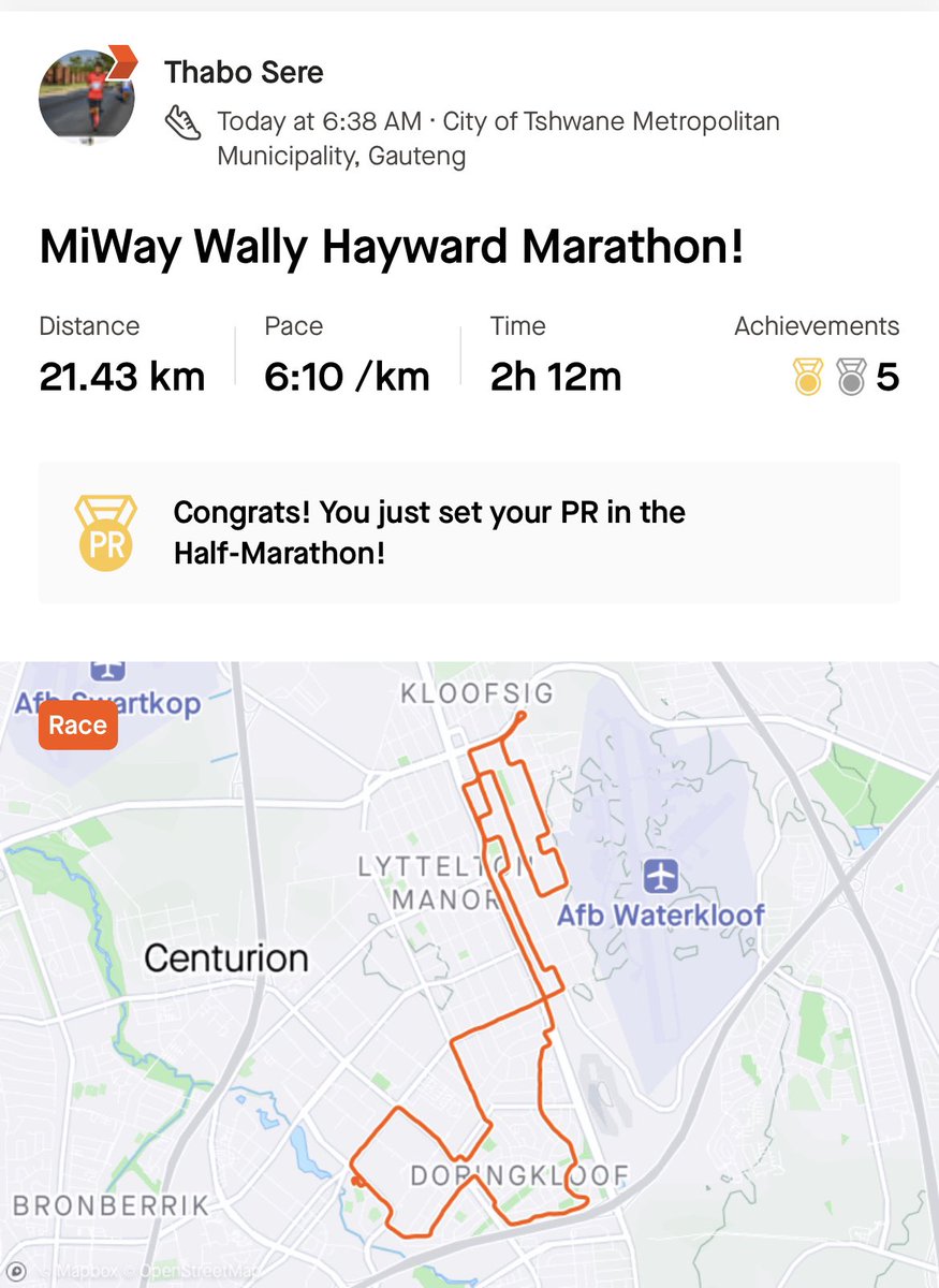 The Legendary Wally Hayward! 
#WallyHaywardMarathon
#TrapnLos 
#RunningWithTumiSole 
#WorkersDay