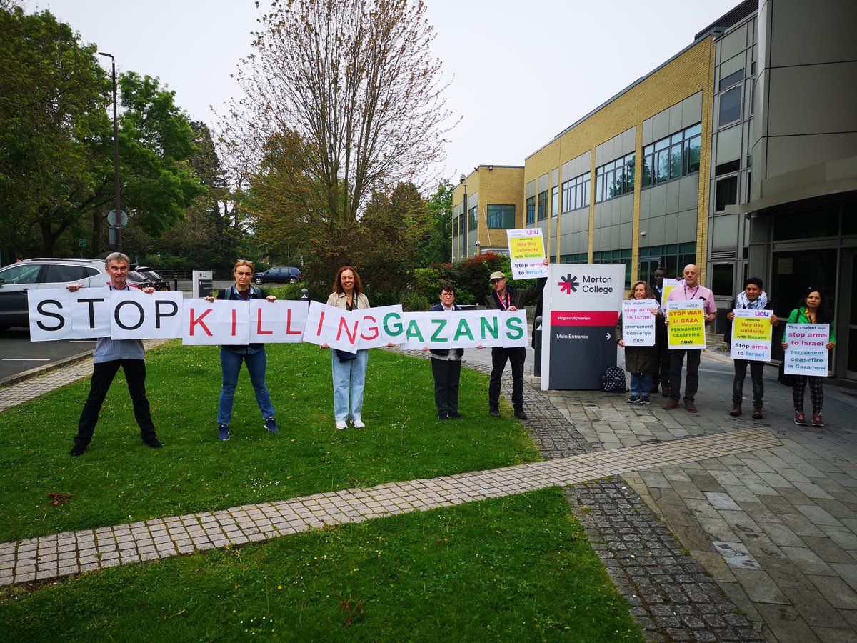 #MayDay4Palestine @ Merton College, SW London