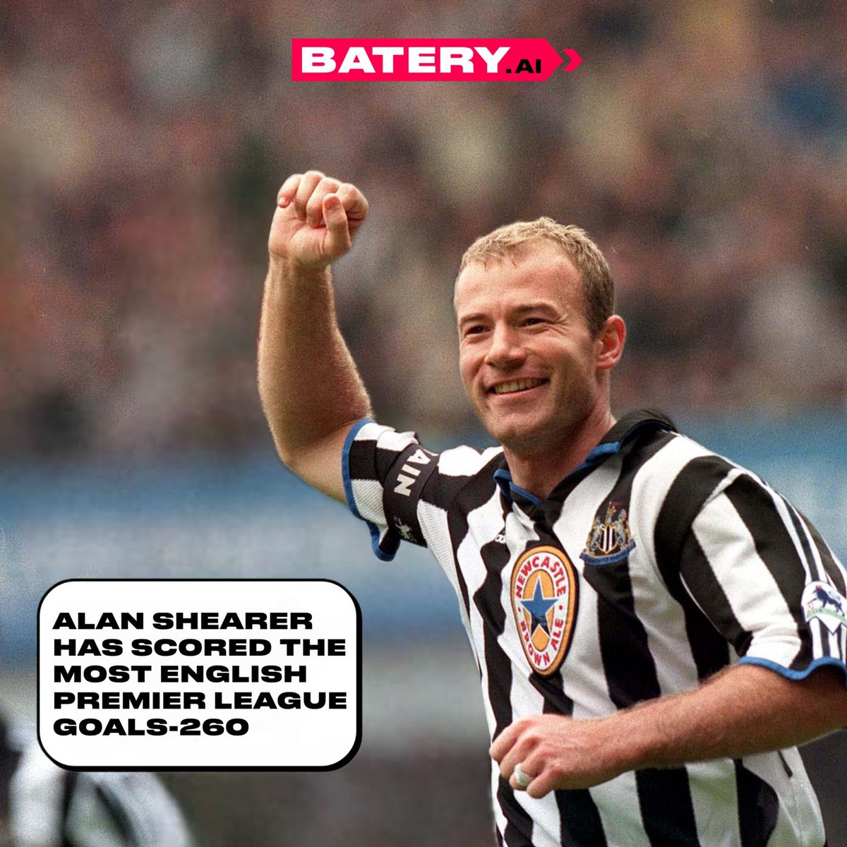 Alan Shearer has scored the most Premier League goals ⚽️ Shearer scored 260 goals in the Premier League. Wayne Rooney scored the second most with 208 goals 🚀