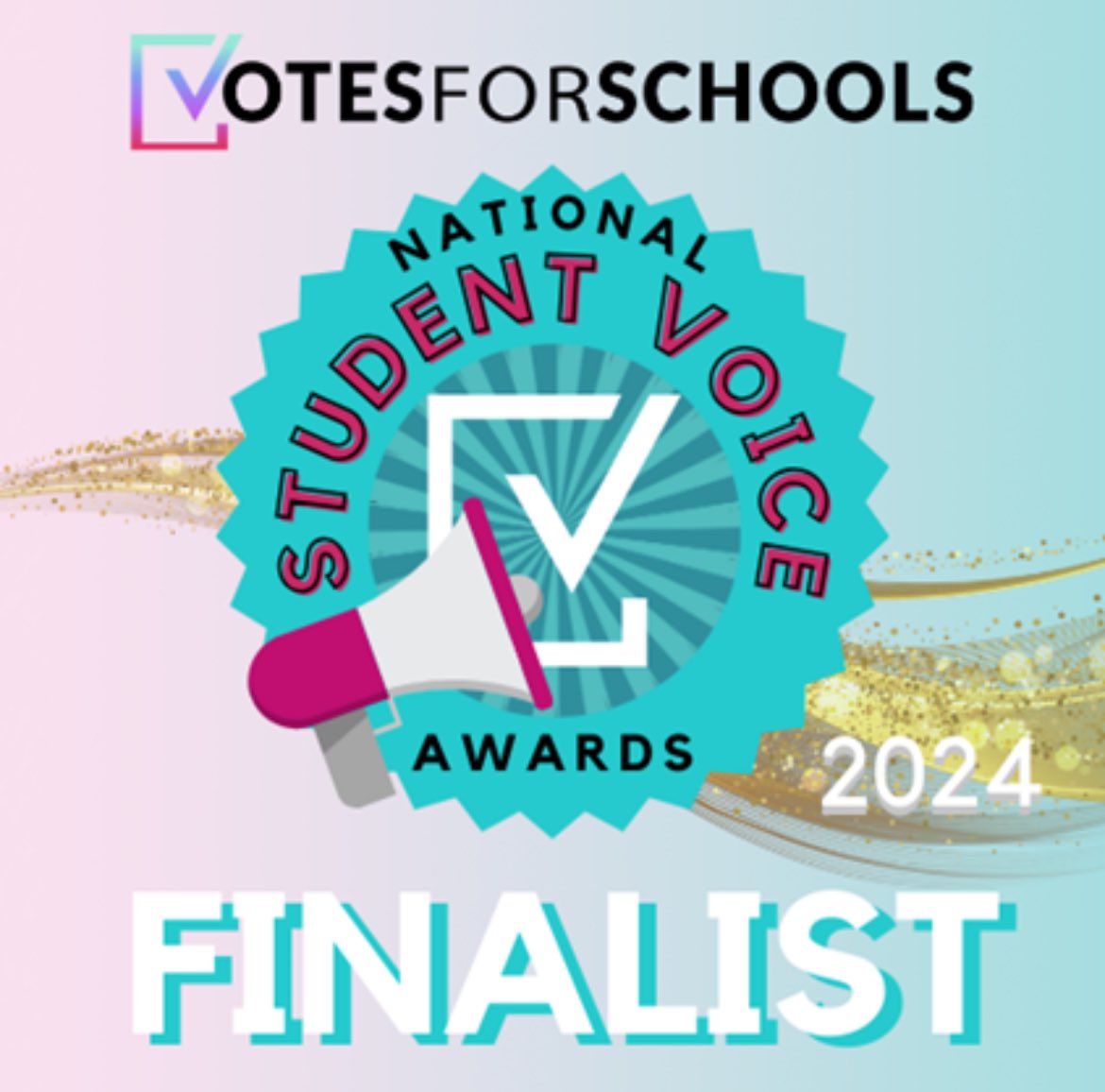 We are thrilled to announce that we are one of 7 finalists for the National Student Voice Awards this year. Winners will be announced week beginning 3rd June! We are so proud of pupil voice and how it is bringing real change to our school. #faithisourfoundation @votesforschools