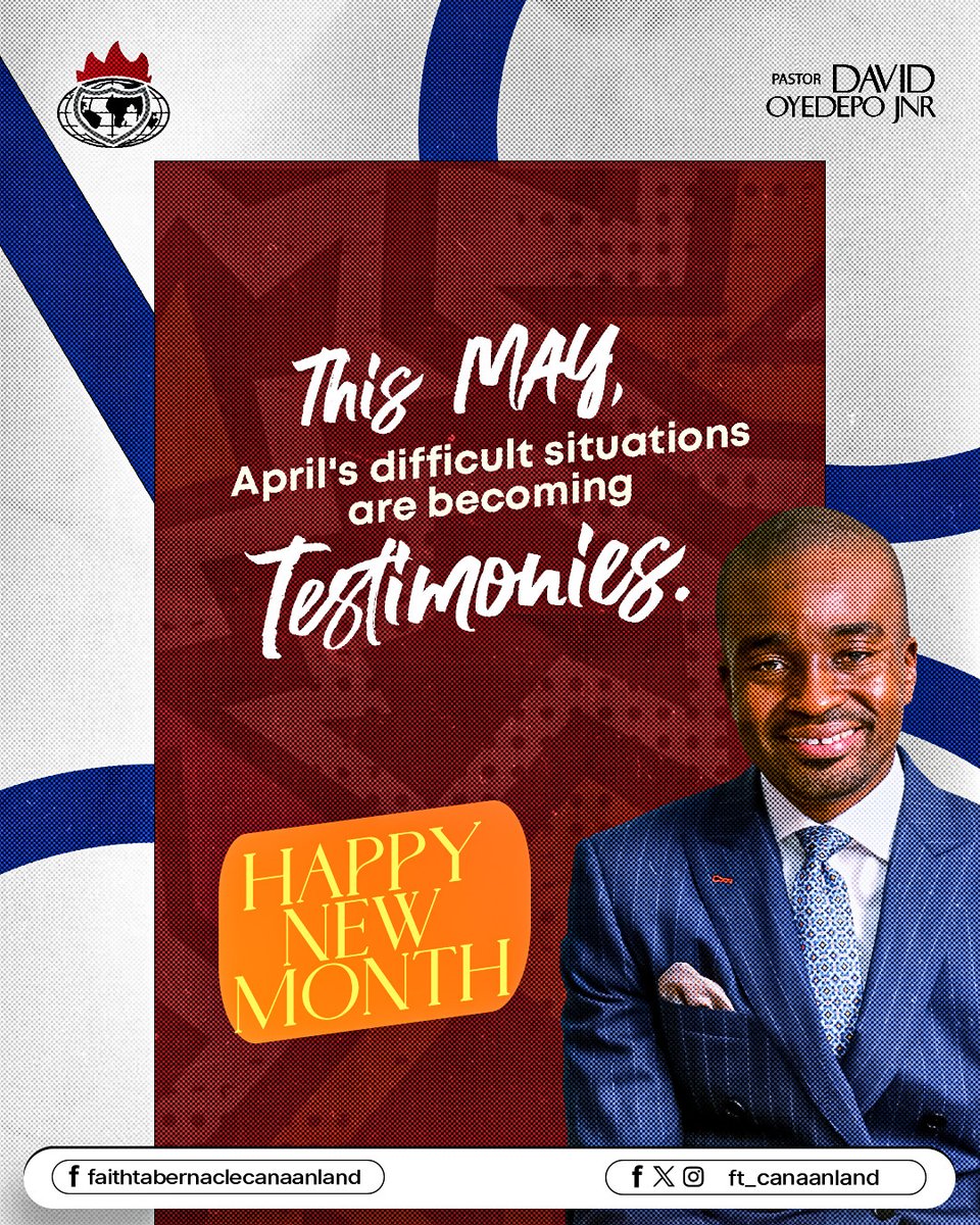 Happy New Month! Welcome to the month of May
