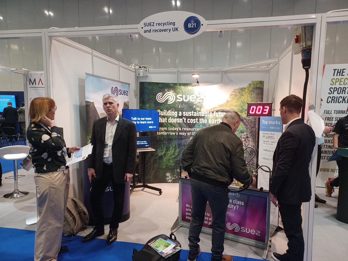 We're at the Schools and Academies Show today! Come and see the team on stand B21 to find out how we're helping the education sector with #sustainable waste management solutions. #SAAshow @SAA_Show