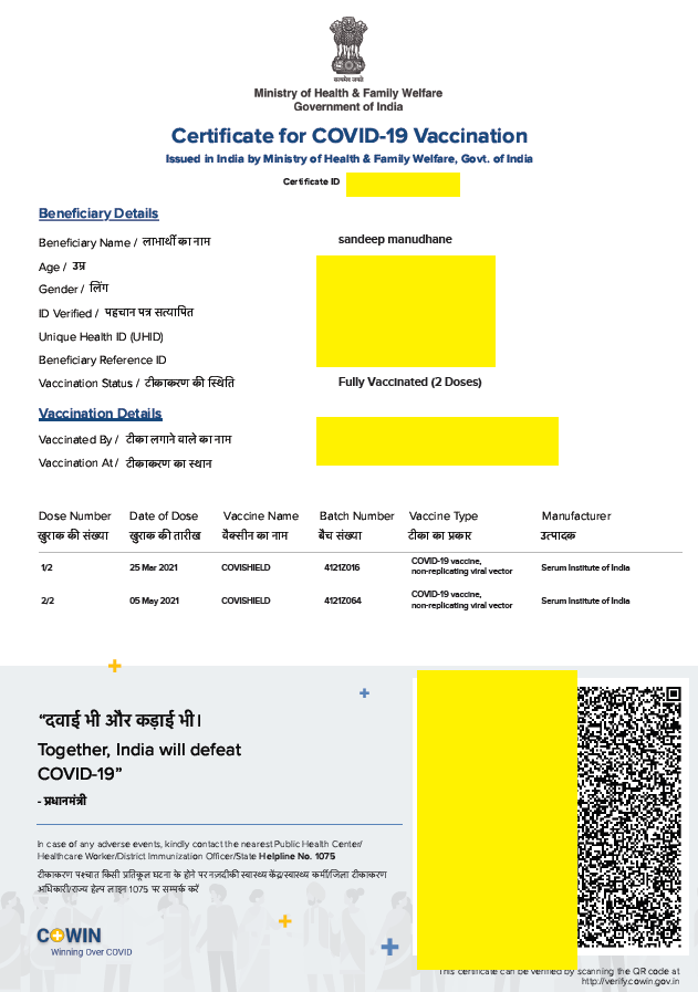 Modi ji no more visible on Covid Vaccine certificates

Just downloaded to check - yes, his pic is gone 😂

#Covishield #vaccineSideEffects 
#Nomorepicture #CovidVaccines