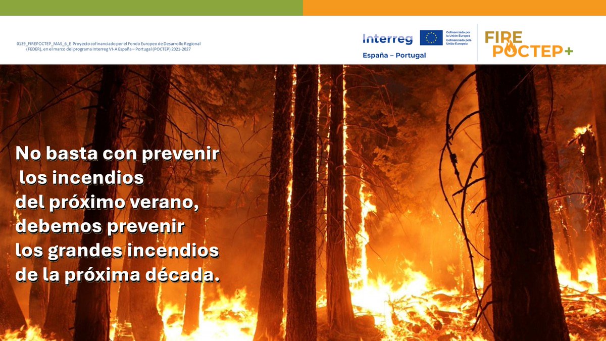 No basta prevenir los #incendios del próximo verano, debemos prevenir los grandes incendios de la próxima década #IIFF #GIF