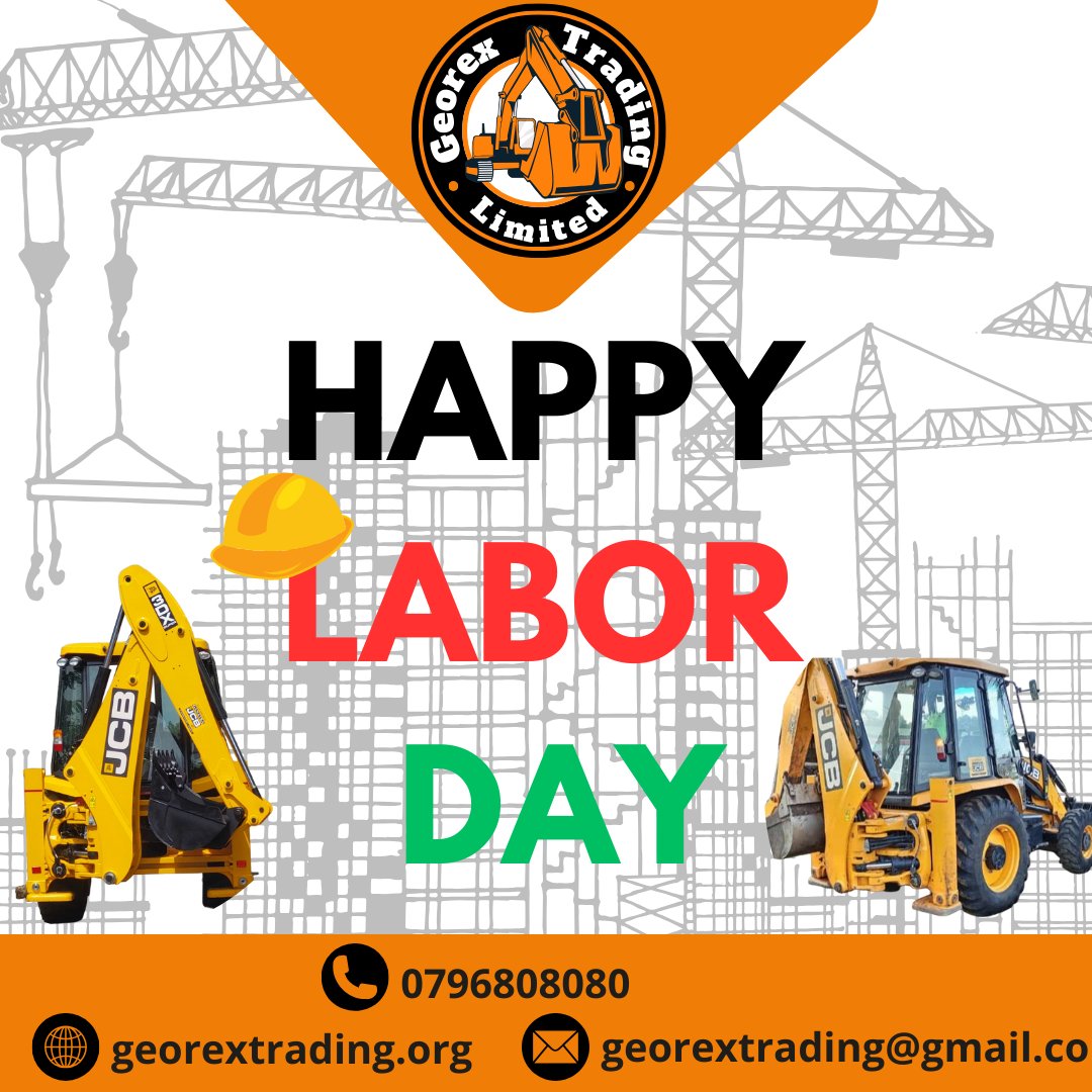 A happy labor day! 

Take a moment to appreciate all the hard work you've put in. Your dedication and efforts make a difference every day.

#HappyLabourDay #Georex