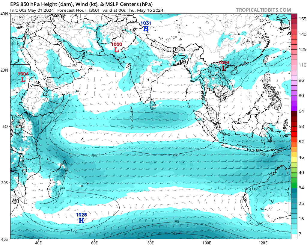 Lengthy post on Heat wave, Rain/thundershowers  Tropical disturbance &amp; possible Monsoon establishment dates..

Alright, May starts with blazing hot summer conditions over several parts of the southern peninsular India making weather more horrible than the prev month.. This would