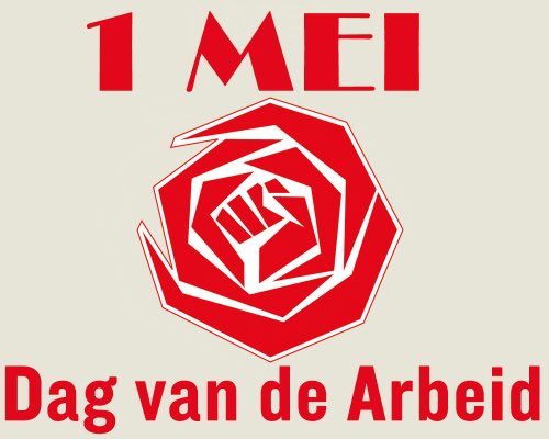Vandaag is het de Dag van de Arbeid, daarom wensen wij jullie allemaal een fijne 1 mei!