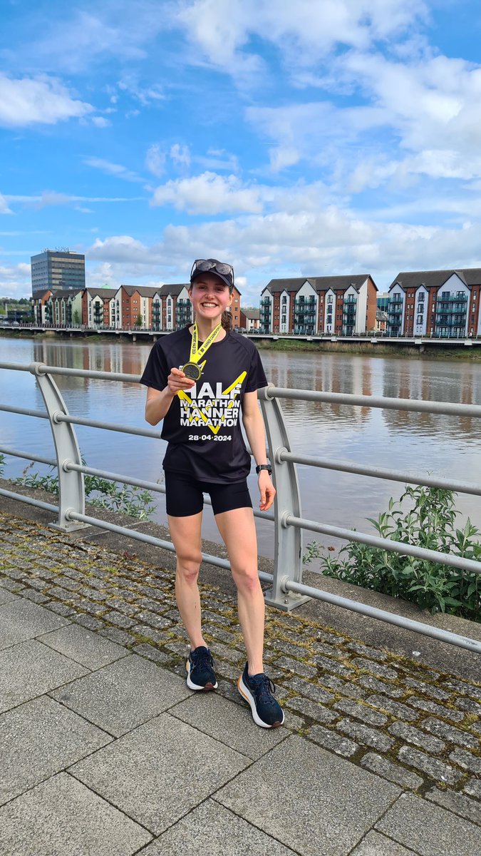 Newport Half Marathon ✅️

Blue skies, smiles, spectator support &amp; PBs - the ultimate day!

<a href="/NewportWales262/">ABP Newport Marathon Festival</a> 
<a href="/Run4Wales/">R4W 🏃🏴󠁧󠁢󠁷󠁬󠁳󠁿</a> 
#R4W