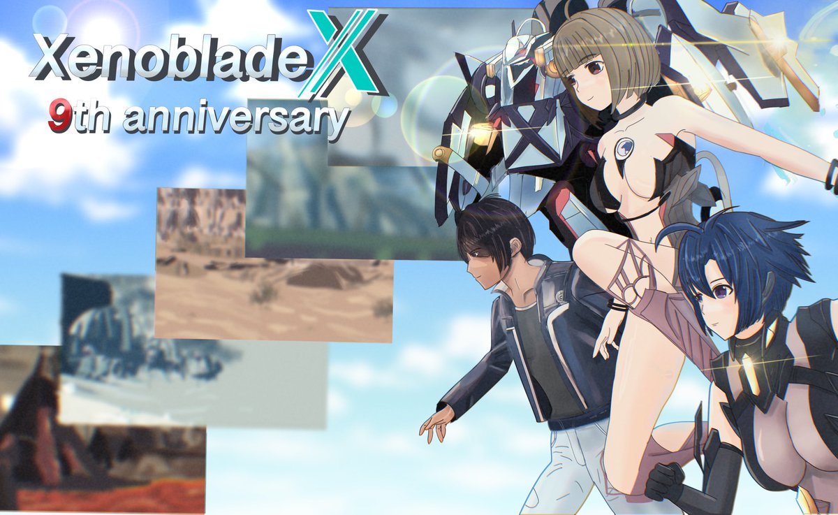 仲間と共に駆け抜けた日々
#XenobladeX_fes24 
#XenobladeChroniclesX 
#ゼノブレイドクロス