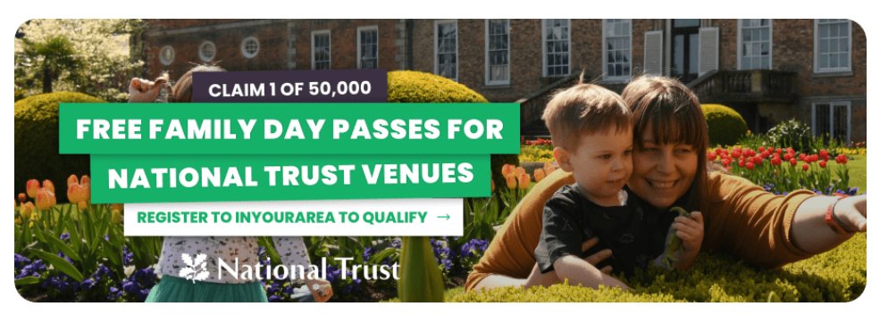 Funny how the @nationaltrust claimed a few days ago to be unable to afford “to run a beacon lighting event at Dunstable Downs to mark the 80th anniversary of D-Day” (it's reversed its position thanks to public pressure), but today it can afford to give out 50,000 free passes!