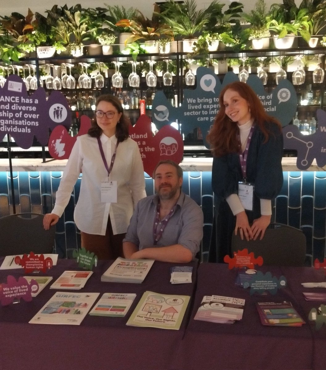 Make sure you visit our lovely @ALLIANCEScot team in the break at the #ALLIANCEConf24.