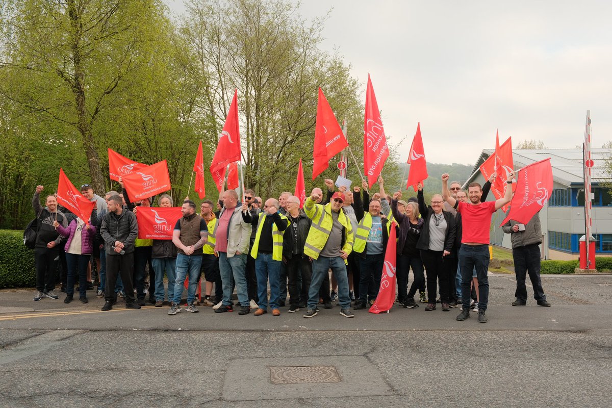 Strike action has commenced today for workers at ELE, in a dispute over pay🚩 Despite the company boasting it provides an “inspiring, supportive, and collaborative working environment for its employees”, ELE has refused to fairly increase its workers’ wages. Fair pay now ✊
