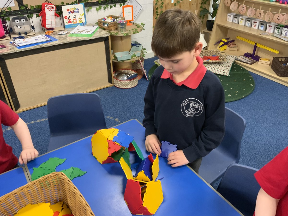 In Nursery, children are learning in our outdoor area. ☀️ In Reception, children are showing me their amazing writing they have done in provision! #learningwalk #believeachievesucceed