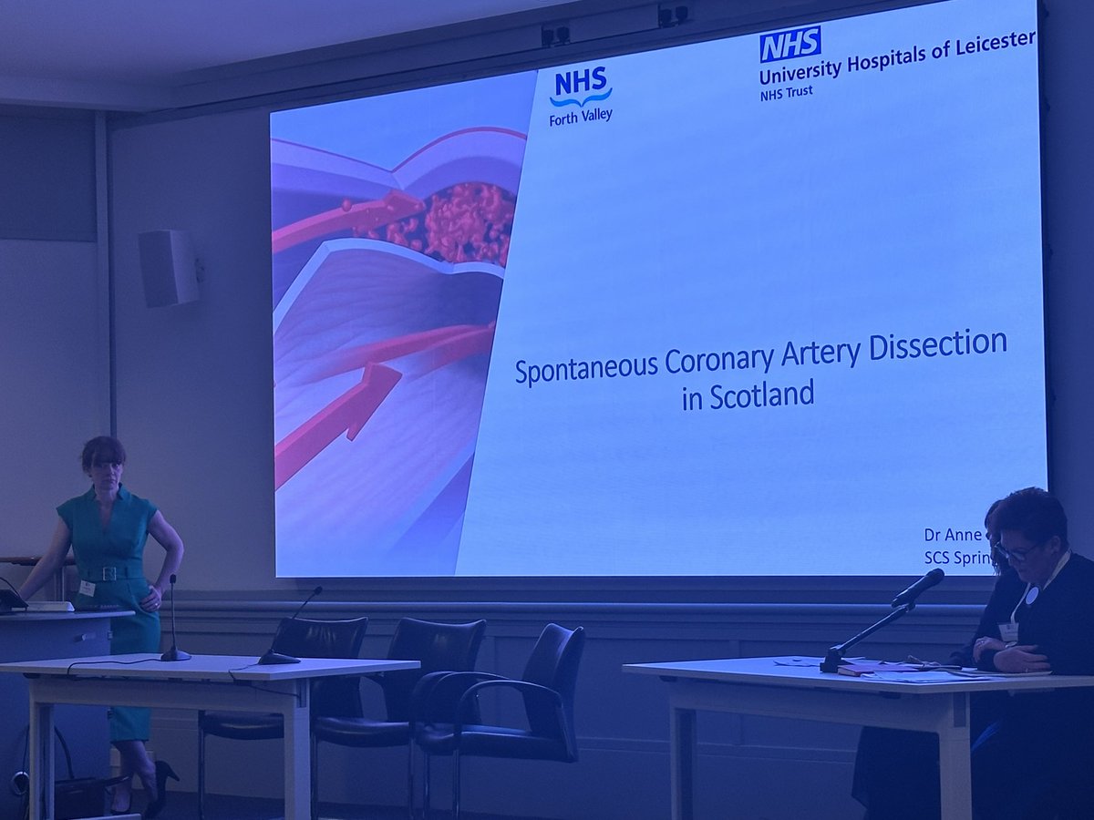 ScotCardioSoc (@scotcardio) on Twitter photo <a href="/ScotCardio/">ScotCardioSoc</a> <a href="/GJCHotel/">Golden Jubilee Hotel</a> #SCSSpring24 Session 2: Multidisciplinary Case Study.
Case 1 SCAD clinic present by Anne Scott from <a href="/NHSForthValley/">NHS Forth Valley</a> <a href="/NHSFVCardio/">Forth Valley Cardiology</a> <a href="/ScotCardio/">ScotCardioSoc</a> <a href="/GJCHotel/">Golden Jubilee Hotel</a> #SCSSpring24 Session 2: Multidisciplinary Case Study.
Case 1 SCAD clinic present by Anne Scott from <a href="/NHSForthValley/">NHS Forth Valley</a> <a href="/NHSFVCardio/">Forth Valley Cardiology</a>