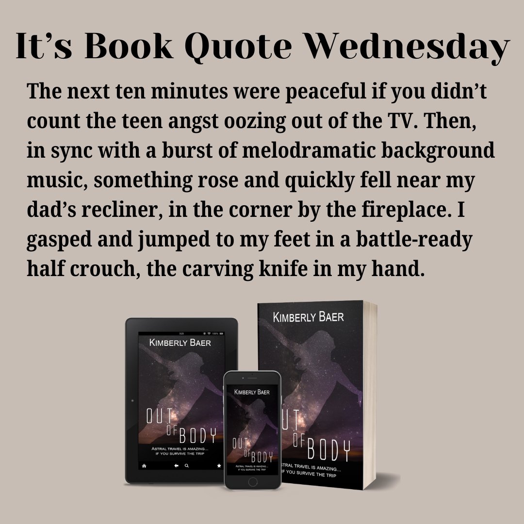 Today's word: QUICK. Excerpt is from my YA paranormal/sci-fi novel OUT OF BODY.
#bookqw #yalit #teenlit #wrpbks #bookstagram #astralprojection #paranormal #scifi