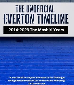 LISTEN: Part 2: The Unofficial Everton Timeline: 2014-2023 the Moshiri Years @daviddownie17 is joined by @TopBalconyMan & @EFCLyndon for the second part of discussing their outstanding book. Apple: tinyurl.com/4pe6yb99 Spotify: tinyurl.com/y4jw8jc5 Usual places #EFC