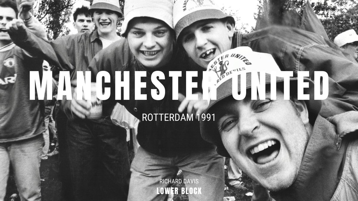 33 years ago this month - Music loving Manchester United fans live it up in Rotterdam ahead of Cup Winners Cup Final against Barca > BRILLIANT photos by @WiredDavis. 'Rave and dance culture was massive at the time and encouraged football fans to approach games with a feeling of…