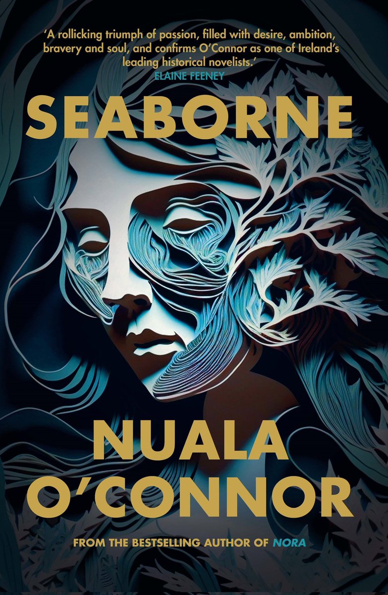 Good news day 122: I'm attending the launch of Seaborne by @NualaNiC @NewIslandBooks this evening. She's one of the best we have on this island of ours, and it's always a joy to celebrate her latest treasure. Would you just LOOK at that cover?