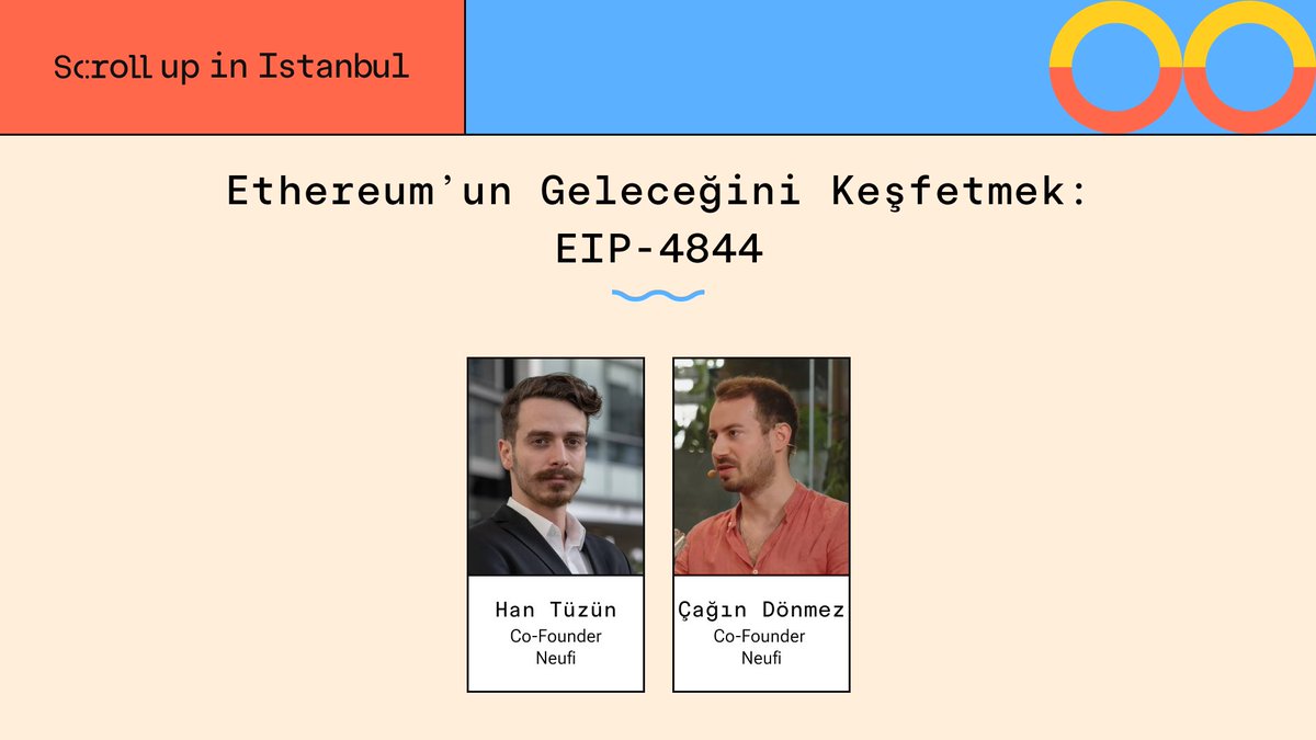 "Ethereum'un Geleceğini Keşfetmek: EIP-4844" konuşması ile <a href="/0xCagin/">Cagin</a> ve <a href="/0xTuzun/">Han Tuzun (tuzun.eth)</a>, 2 Mayıs'ta Scroll Up'ta!

Herkesi, L2 çözümleri için kritik bir adım olan ve Proto-Danksharding olarak da bilinen EIP-4844'ü incelemeye davet ediyoruz!

📆 Detaylar ve kayıt: lu.ma/scrollupistanb…