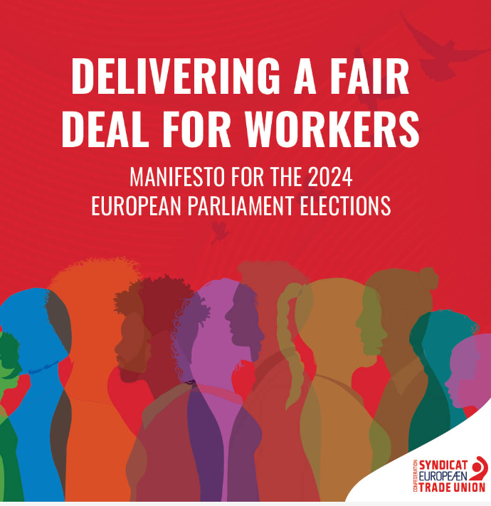 Happy #InternationalWorkersDay ! 

✊ Time for a Fair Deal for Workers and a stronger #SocialEurope

✍️ Read today's message from @etuc General Secretary @EstherLynchs here 🔗 etuc.org/en/speech/stat…  

📕 Read the assessment of 'the ongoing quest for Social Europe' in our annual…