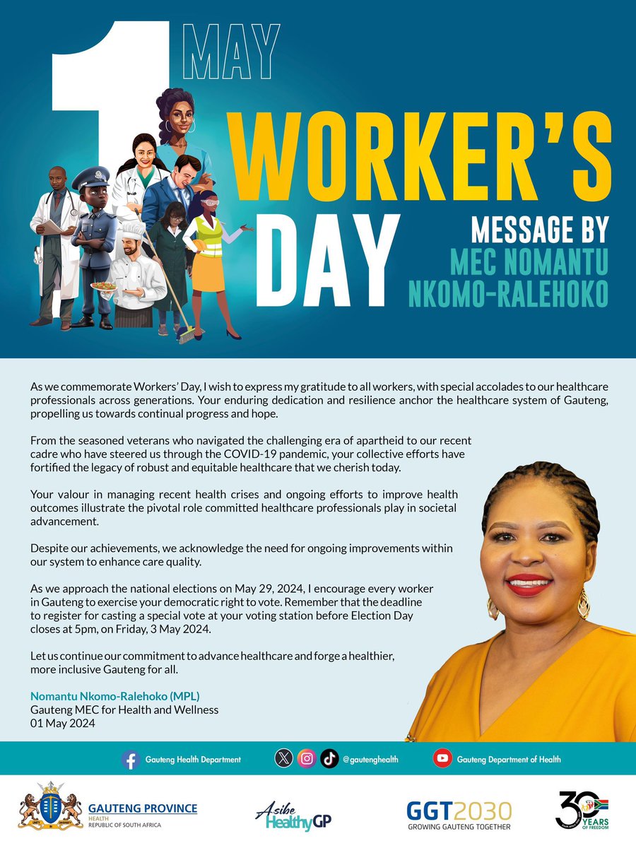 Worker’s day Message
