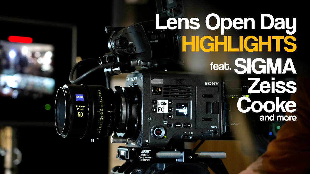 Check out the highlights of our latest hands-on event featuring Zeiss Nano primes, Supreme, SIGMA Classic FF, Cooke and more: youtube.com/watch?v=qNXoIf… #cinelens #cineprime #cameradept #visualimpactuk