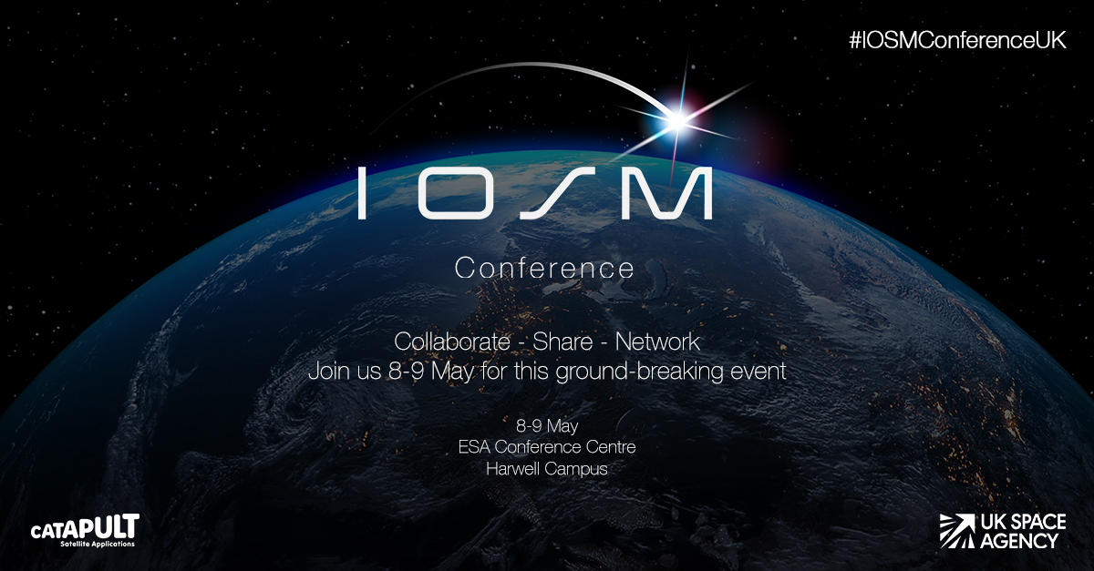 Satellite Applications Catapult (@satappscatapult) on Twitter photo There's one week to go until our #IOSMConferenceUK - in partnership with <a href="/spacegovuk/">UK Space Agency</a>.
We can't wait to welcome you to the ESA Conference Centre at Harwell Campus for this first-of-its-kind event bringing together experts from the global IOSM industry 🛰️ There's one week to go until our #IOSMConferenceUK - in partnership with <a href="/spacegovuk/">UK Space Agency</a>.
We can't wait to welcome you to the ESA Conference Centre at Harwell Campus for this first-of-its-kind event bringing together experts from the global IOSM industry 🛰️
