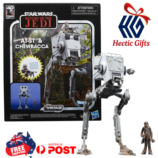 NEW Kenner -Star Wars The Vintage Collection AT-ST & Chewbacca Action Figure
 
ow.ly/JmnI50PVV0Z

#New #HecticGifts #Kenner #StarWars #ReturnOfTheJedi #VintageCollection #VC #ATST #Walker #Playset #Bonus #Chewbacca #ActionFigure #FreeShipping #AustraliaWide #FastShipping