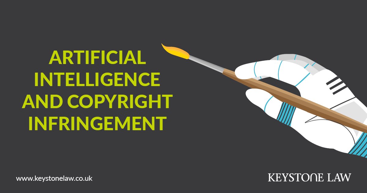 What copyright infringement issues does AI raise? Our #IP partner Lucy Harrold considers some of the challenges faced by the creative industry in her latest article. Read more: ow.ly/pfRL50RtkHl