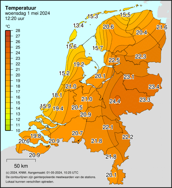 En inmiddels al zomers warm op de #Veluwe!