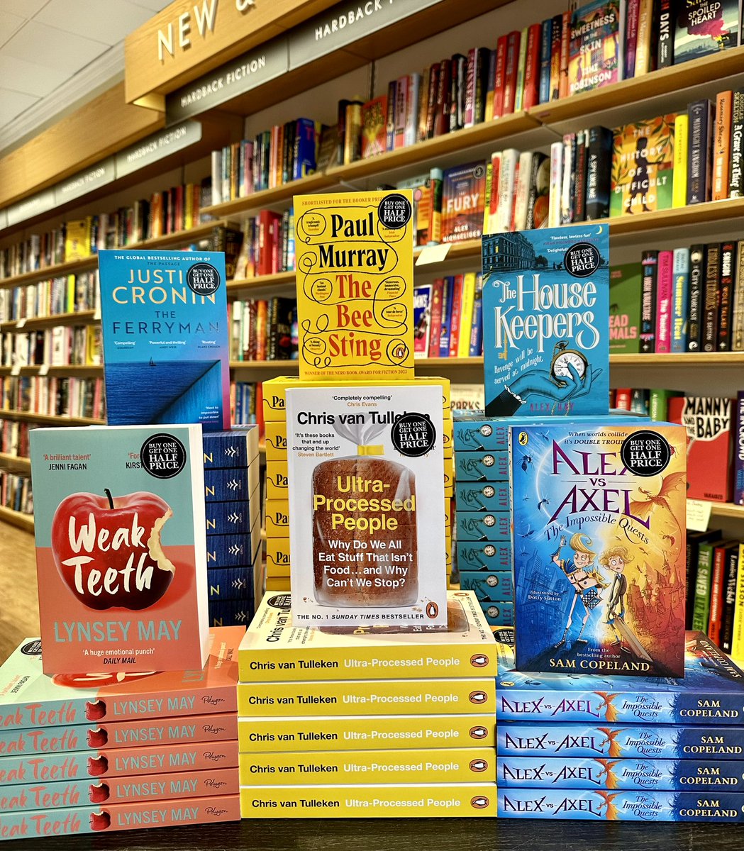 Waterstones_Edi's tweet photo. Introducing our Books of the Month for May 📚✨
As always, you get a free hot drink on us when you purchase one of our Books of the Month! ☕️
Which one will you pick?
#waterstones #booksofthemonth https://t.co/g814NVS1dY