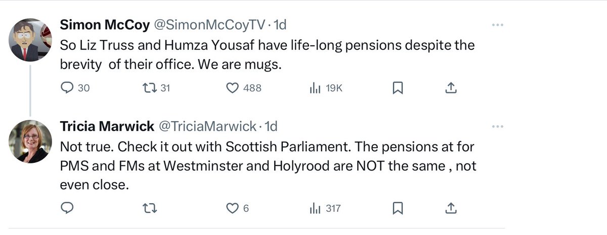 I challenged @SimonMcCoy on it ( below). Am so glad the Scottish Parliament has stepped in to clarify. An apology from Mr McCoy to Mr Yousaf would be welcome.