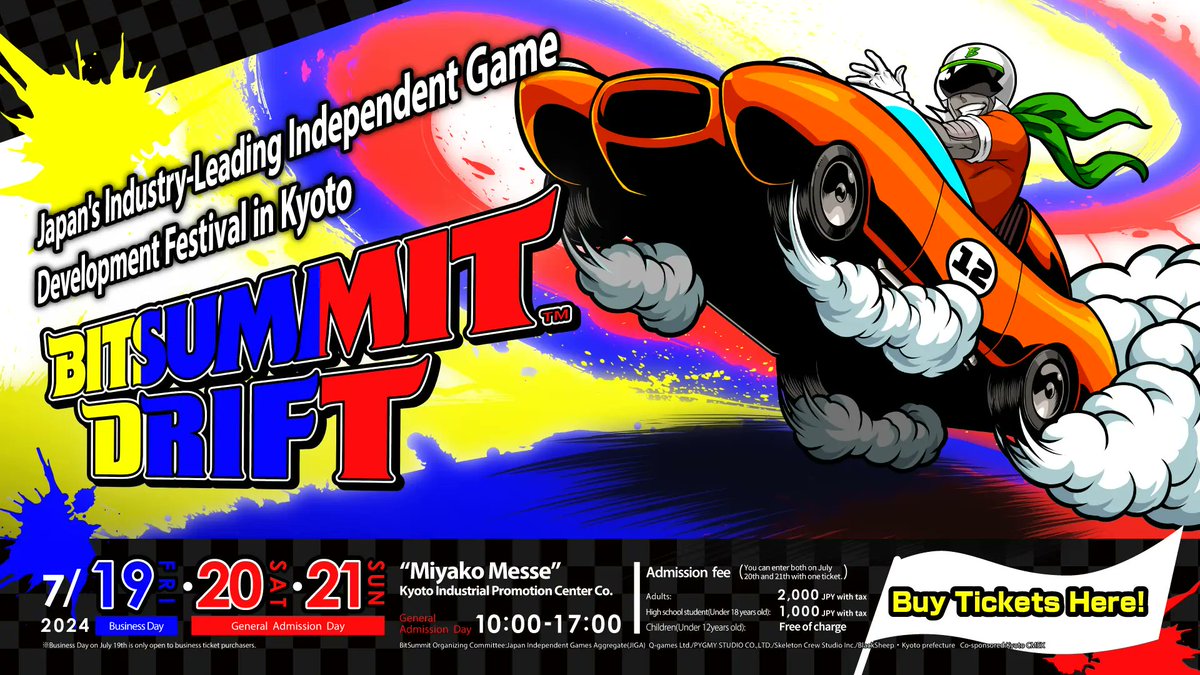 Japan’s most popular indie games expo, <a href="/BitSummit/">BitSummit</a>, has opened ticket sales for its 2024 event, which will return to Kyoto on Friday, July 19.

videogameschronicle.com/news/tickets-g…