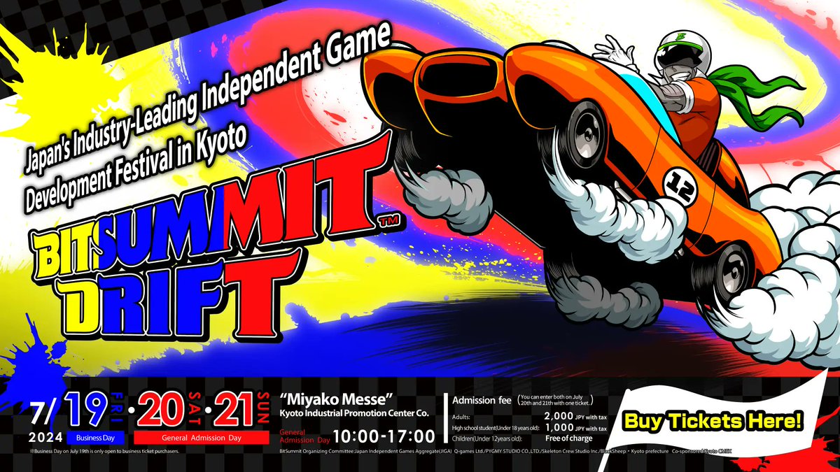 Japan’s most popular indie games expo, @BitSummit, has opened ticket sales for its 2024 event, which will return to Kyoto on Friday, July 19.

videogameschronicle.com/news/tickets-g…