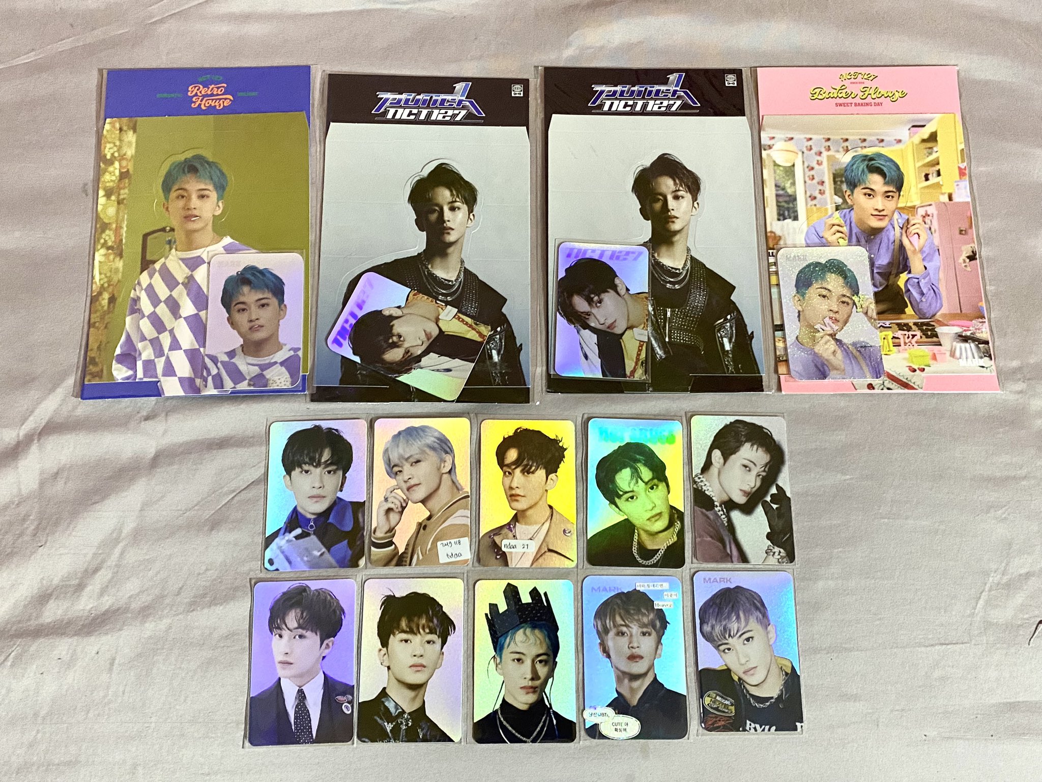 NCT 127 マーク 買い漁り ホログラム トレカ セット NCT 127 マーク 買い漁り ホログラム トレカ セット