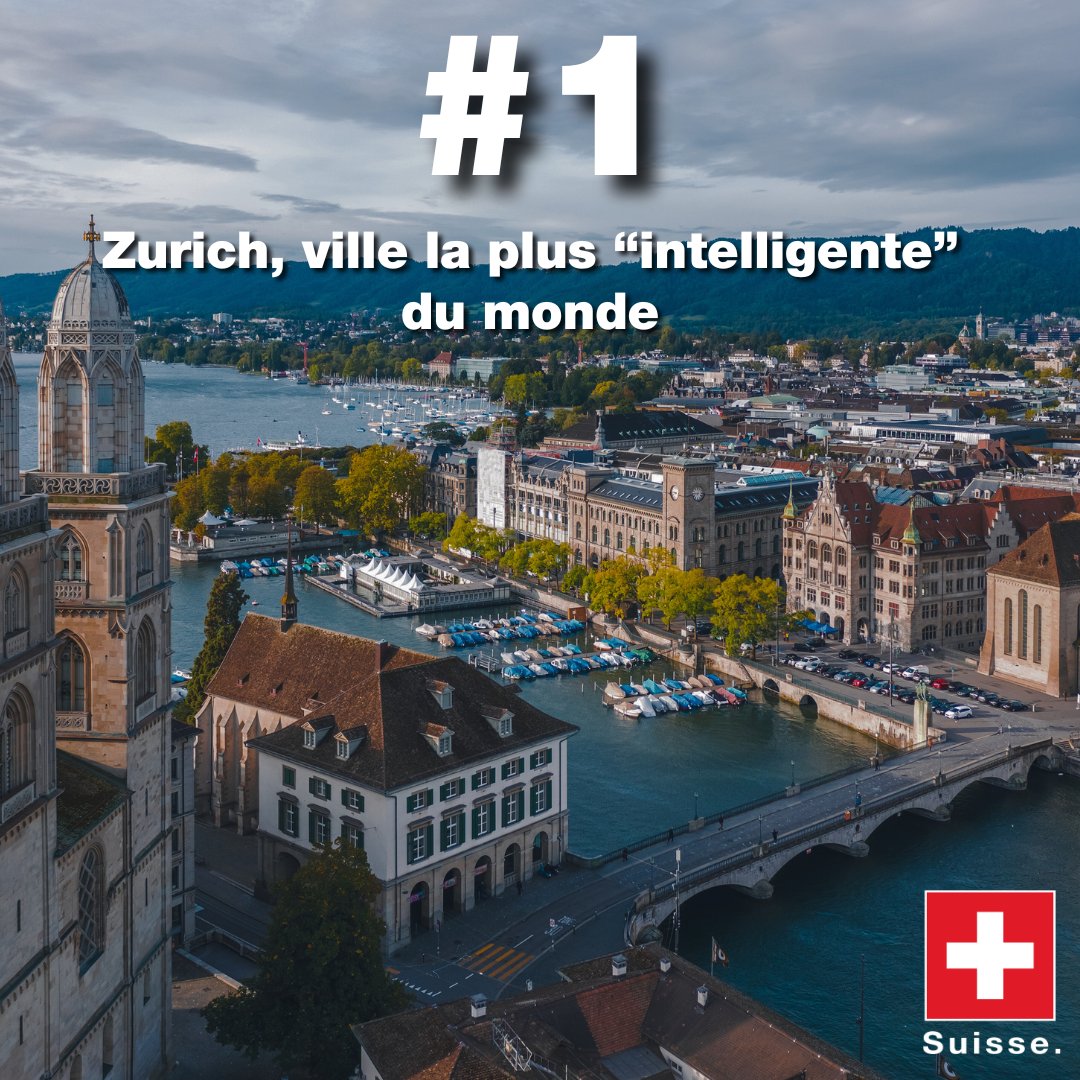 Comment la technologie permet-elle aux villes d’améliorer la qualité de vie de leurs habitants? Pour la cinquième année consécutive, Zurich occupe la première place du classement IMD Smart City Index et montre l’exemple d’innovation, d’inclusivité et de durabilité. @IMD_Bschool