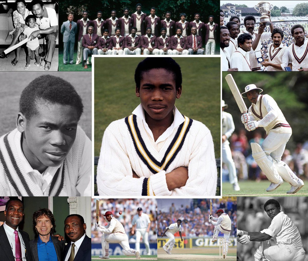 Gordon Greenidge, Legendary #WestIndies cricketer, born 73 years ago today on 1 May 1951, in St. Peter, #Barbados. With Desmond Haynes, one of greatest opening partnerships in cricket history; played prominent role in #Windies long reign as kings of the game. #Caribbean…